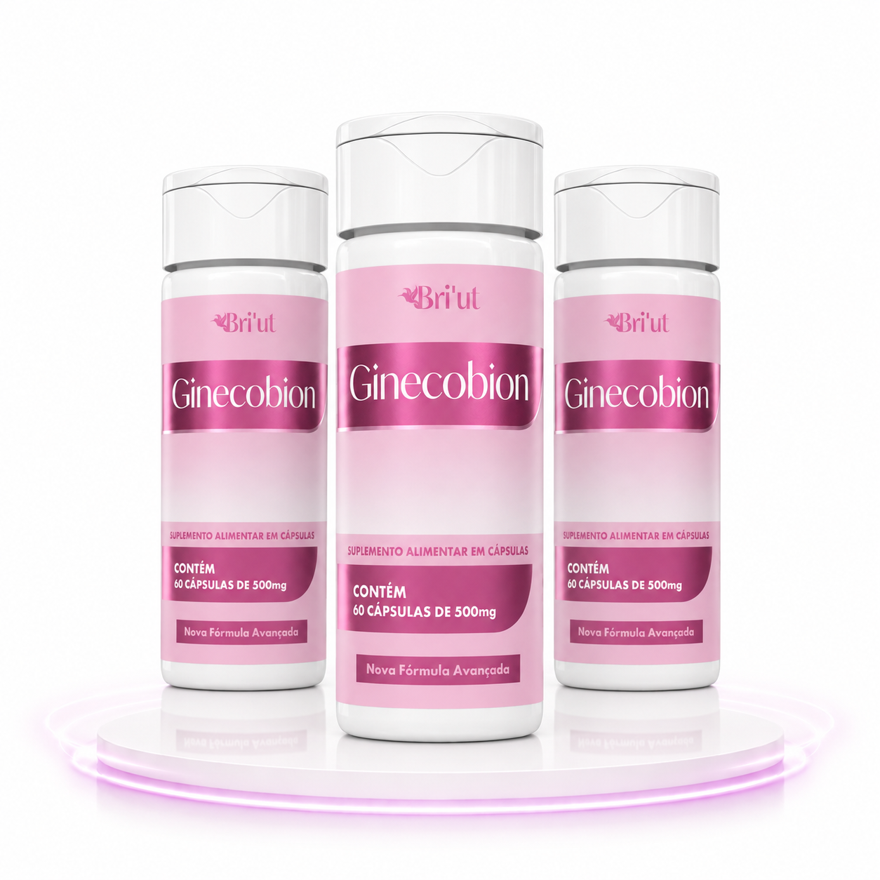 Frascos de Ginecobion